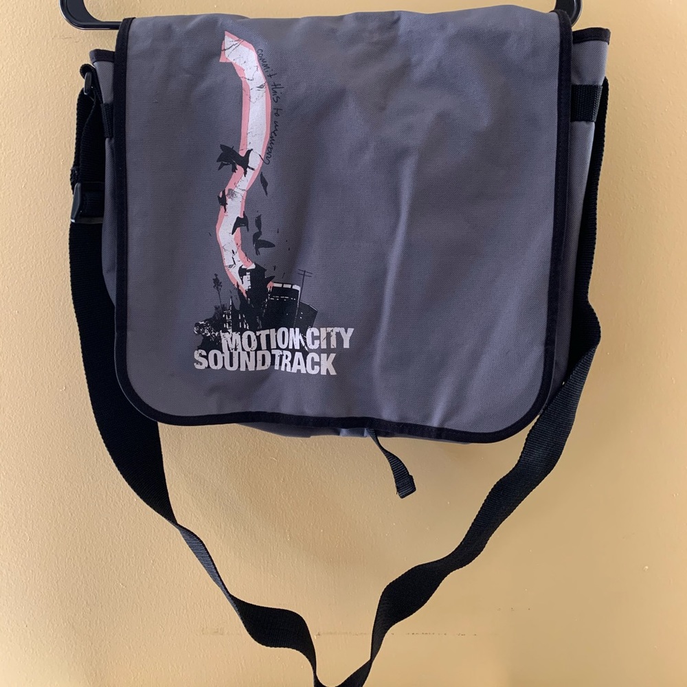 Rare Motion City Soundtrack messenger bag